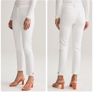 Agolde Toni Mid-Rise Straight Jeans